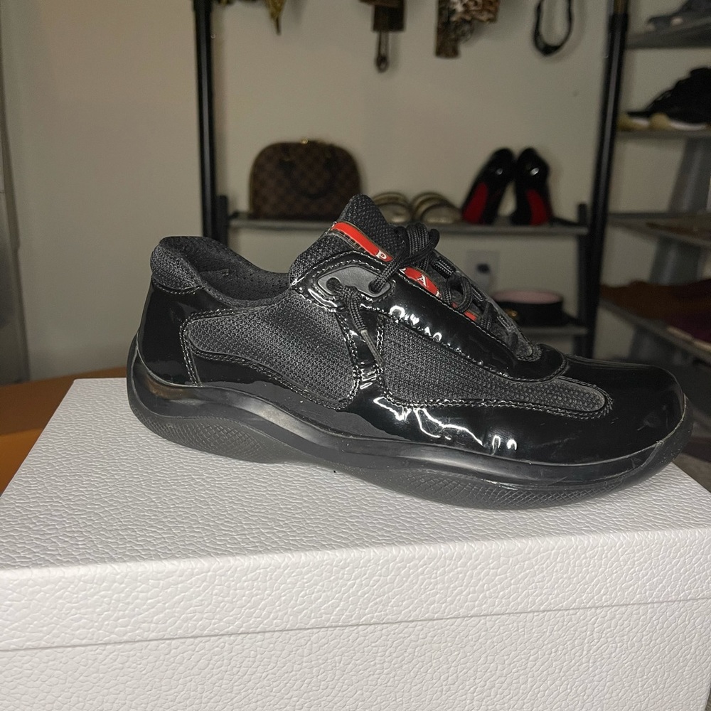 Prada America’s Cup Patent Leather - Black